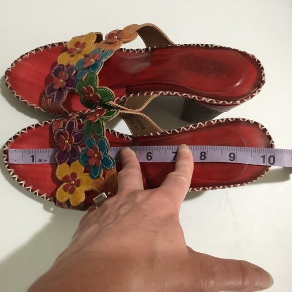 L’ARTISTE Spring Step ‘Palmetto’ leather sandals - Picture 5 of 16